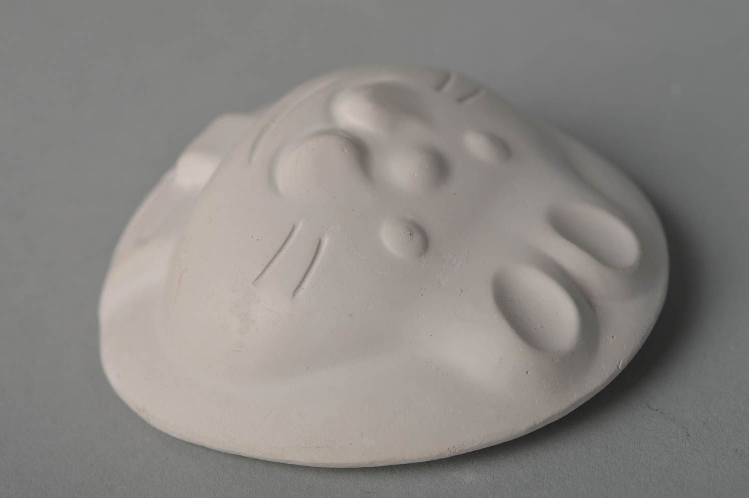 Aimant frigo fait main Figurine à peindre tête de lapin Loisirs créatifs photo 3