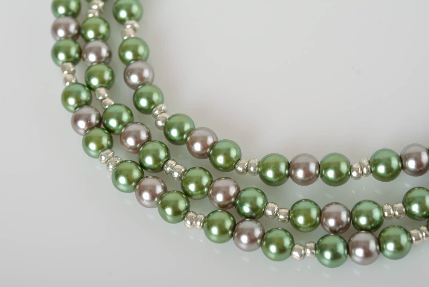 Stylish handmade beaded necklace fashion accessories beautiful jewellery photo 5