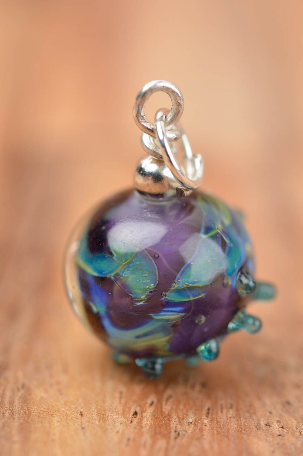 Perle en verre faite main Fourniture pour bijoux lampwork Loisirs créatifs photo 3