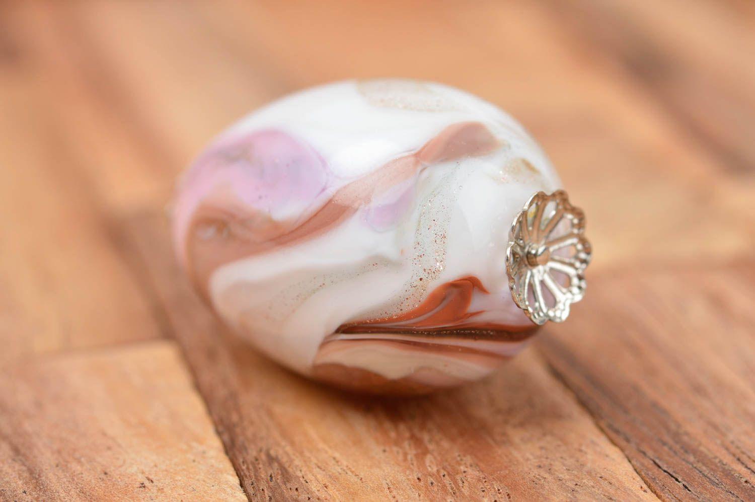 Perle en verre fait main Fourniture pour bijoux motif Loisirs créatifs photo 2