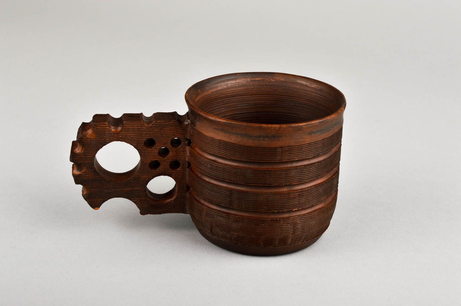 Taza de cerámica y tetera artesanales vajillas modernas accesorios de cocina  foto 5