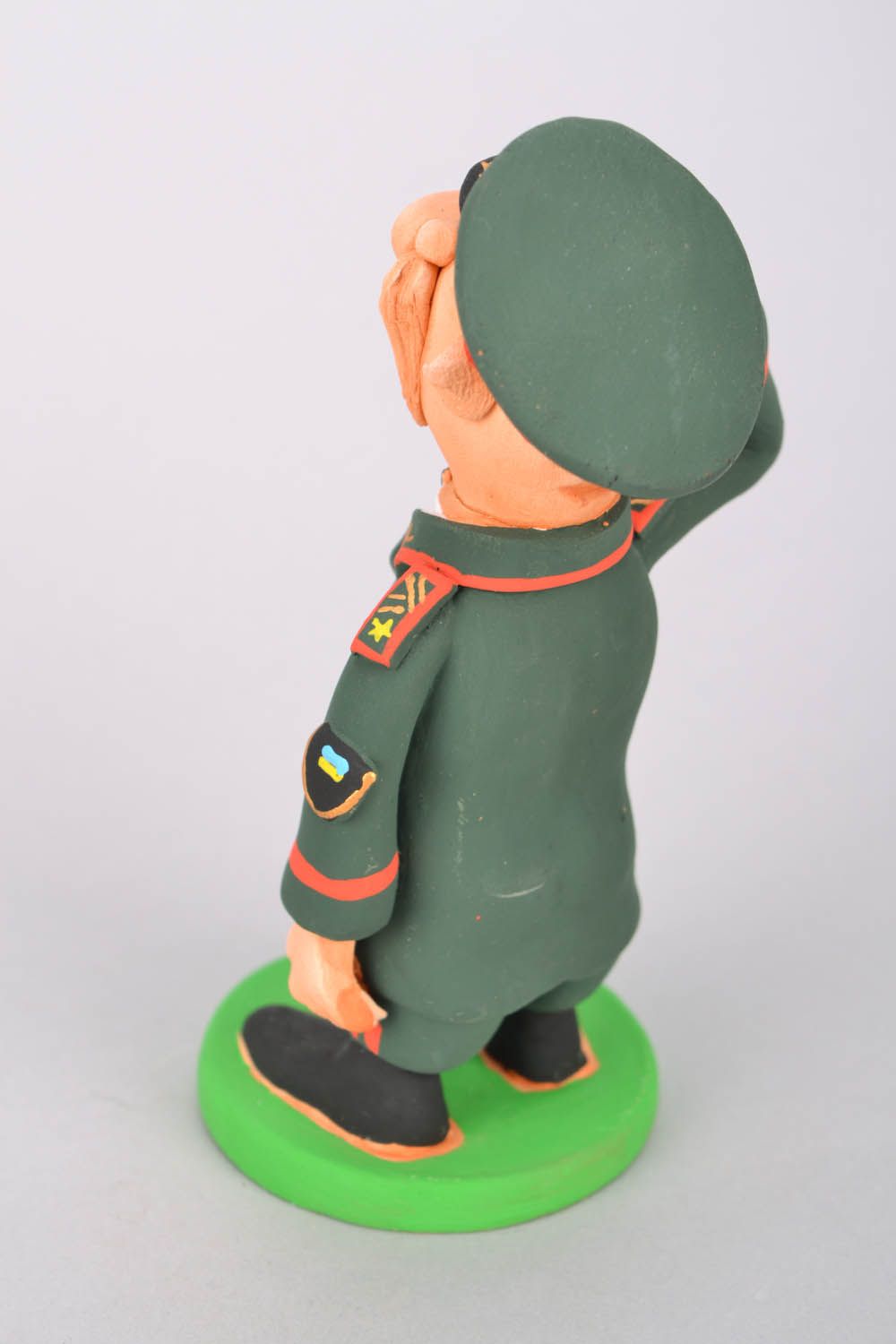 Ceramic figurine Military photo 5