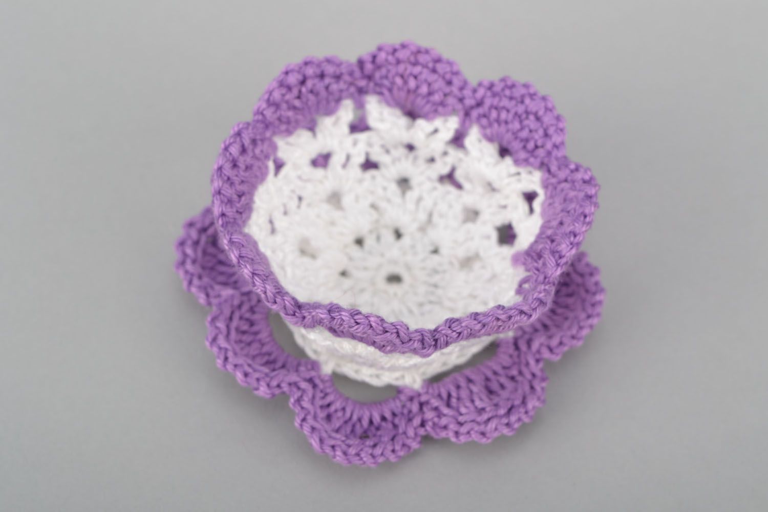 Crochet holder for Easter egg photo 3