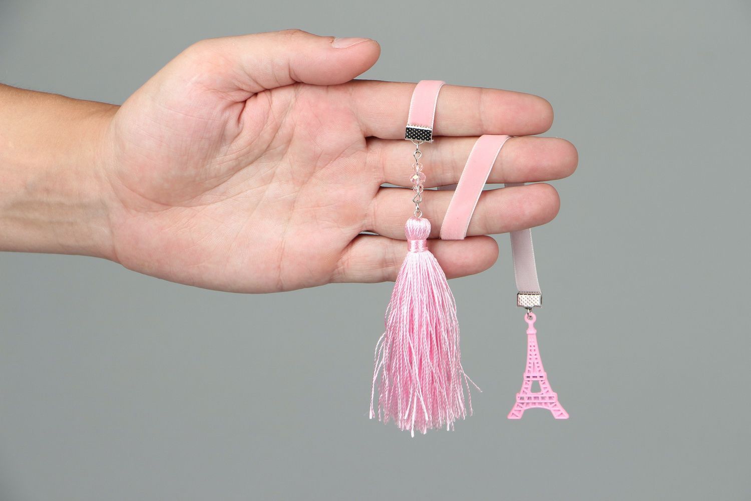 Bookmark with tassel for a book photo 5