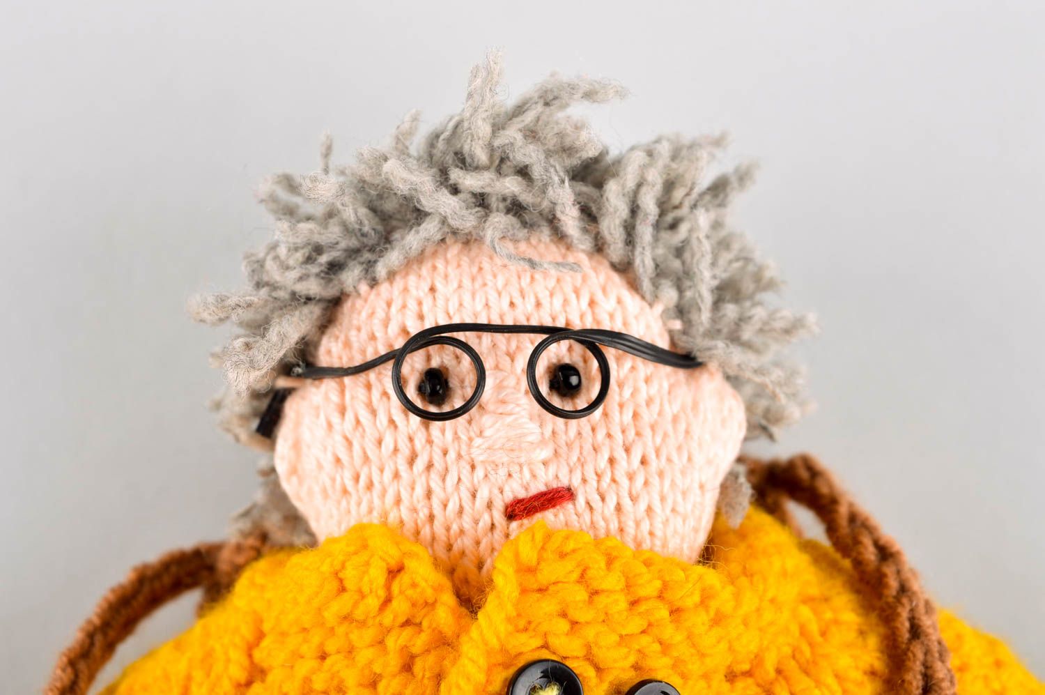 Handmde gehäkelte Puppe Haus Dekoration Geschenkidee für Mädchen originell foto 3