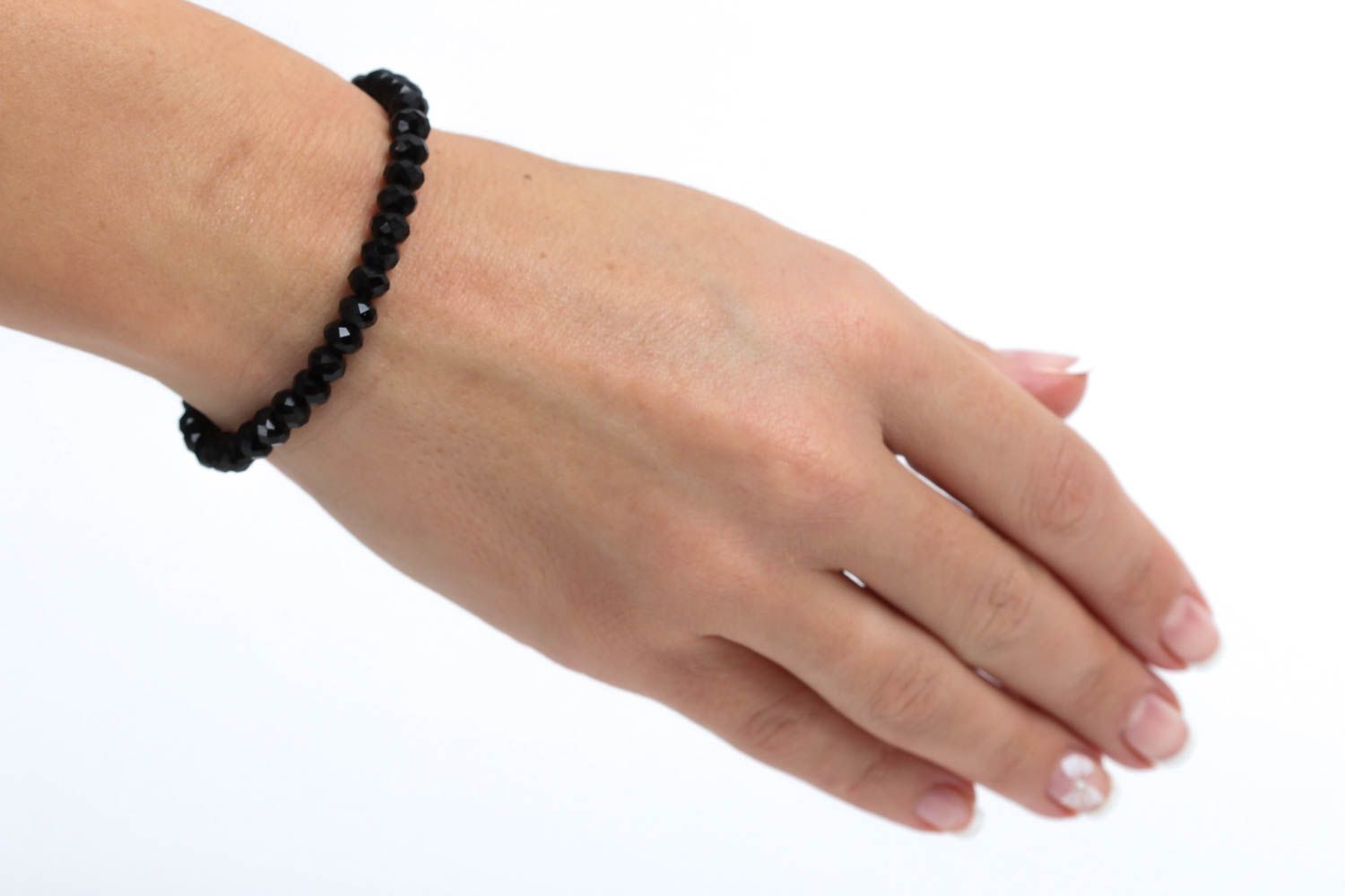 Damen Armband handmade Designer Accessoire Frauen Geschenk modisch schwarz foto 4