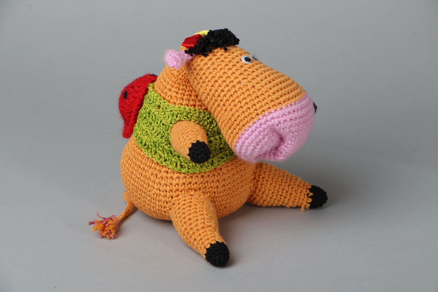 Soft crocheted toy photo 1