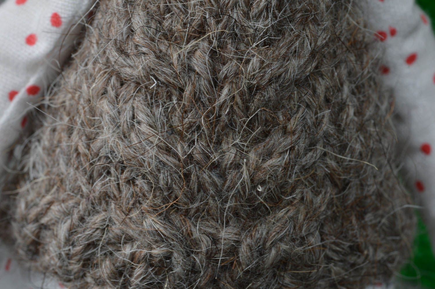 Originelles Textil Kuscheltier Hase in Jeans handmade Schmuck für Dekor foto 3