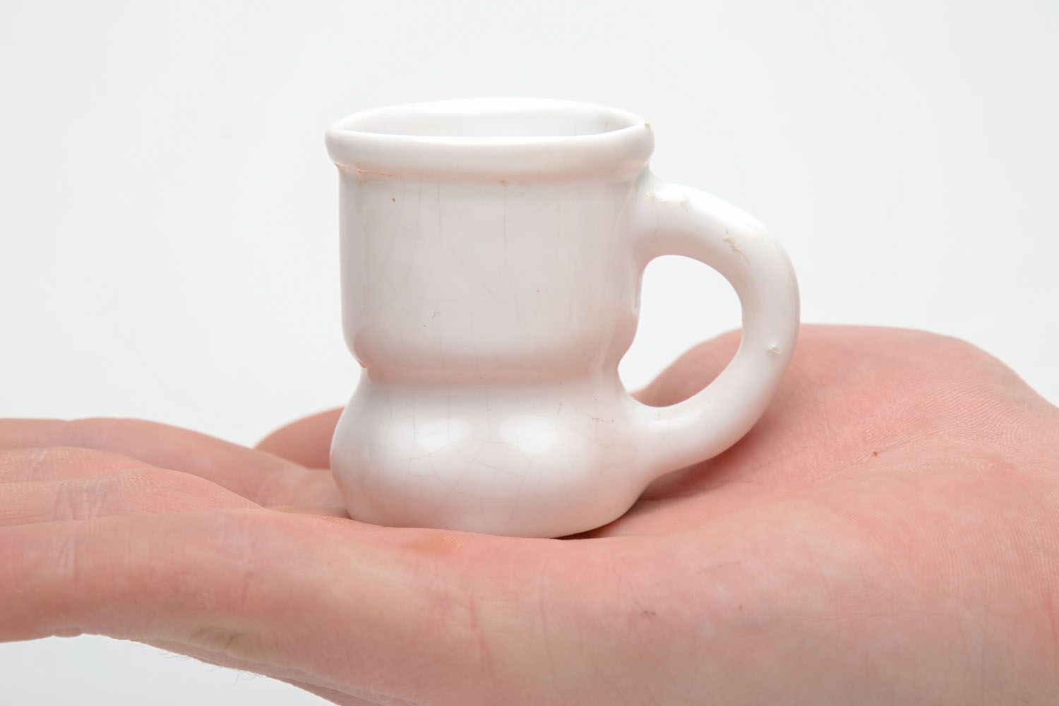 Маленькая керамическая чашка фото 5