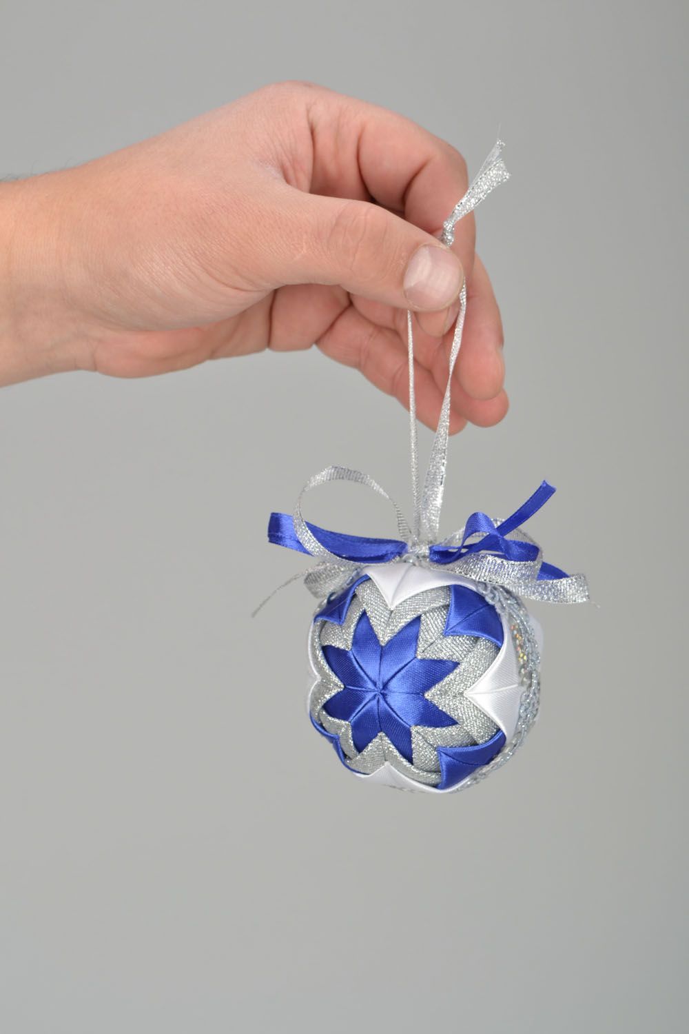 Christmas tree decoration in the shape of ball photo 2