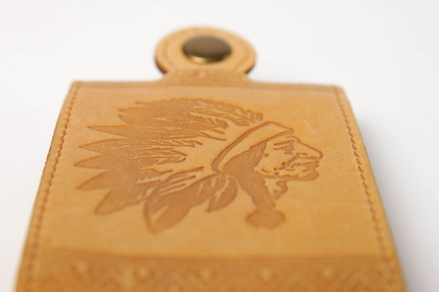 Unusual handmade key case leather key purse fashion accessories gift ideas photo 5