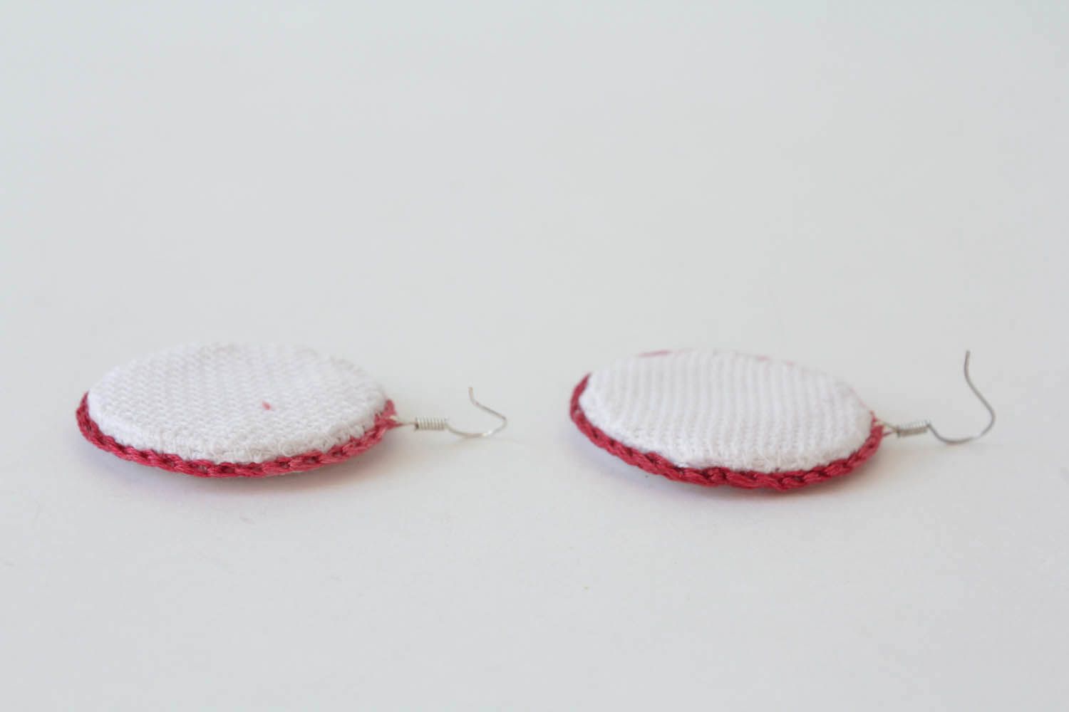 Embroidered earrings  photo 3