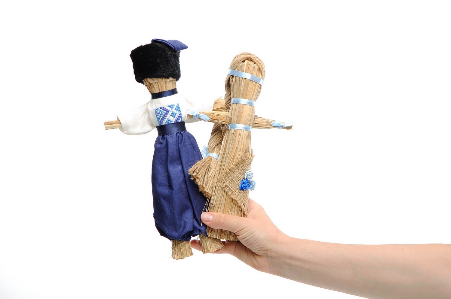 Casal de bonecas em estilo étnico foto 2