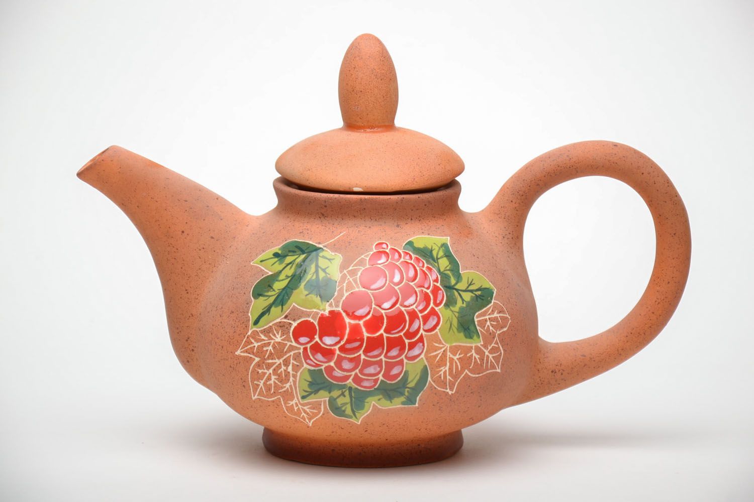 Handmade ceramic teapot photo 2