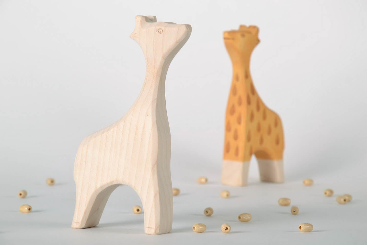 Statuette-Spielzeug Giraffe foto 2