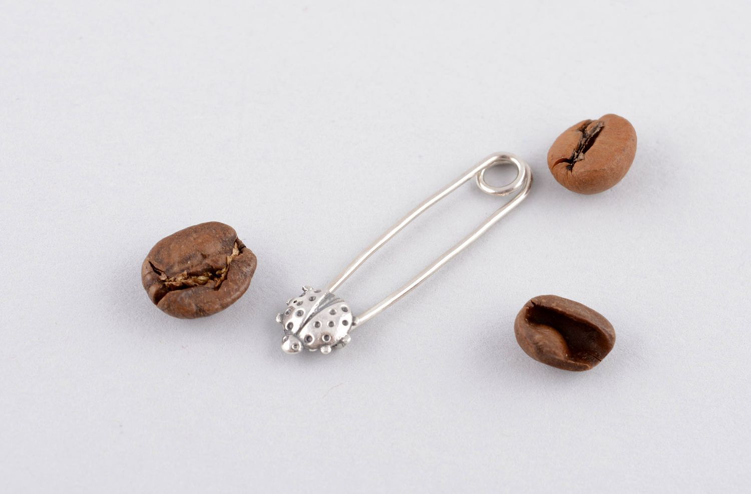 Handmade brooch handmade bronze pin metal brooch bronze jewelry for women photo 4