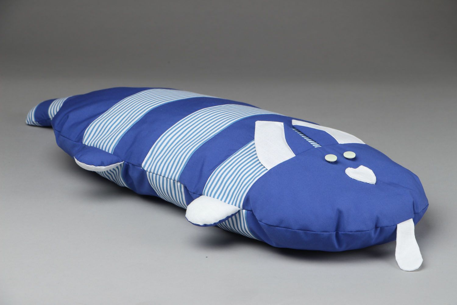 Подушка-игрушка синий кот фото 2