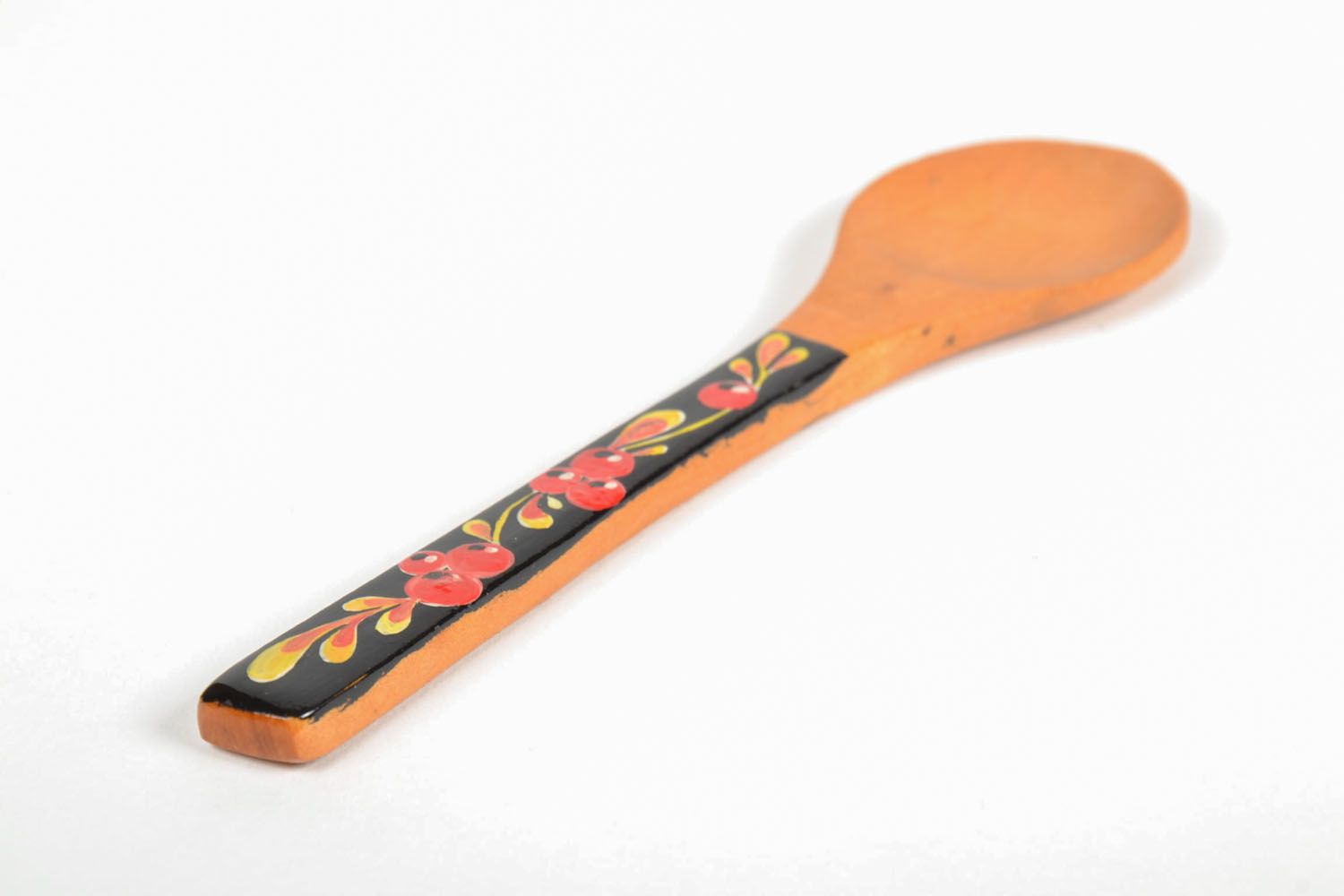 Wooden spoon with painting photo 3