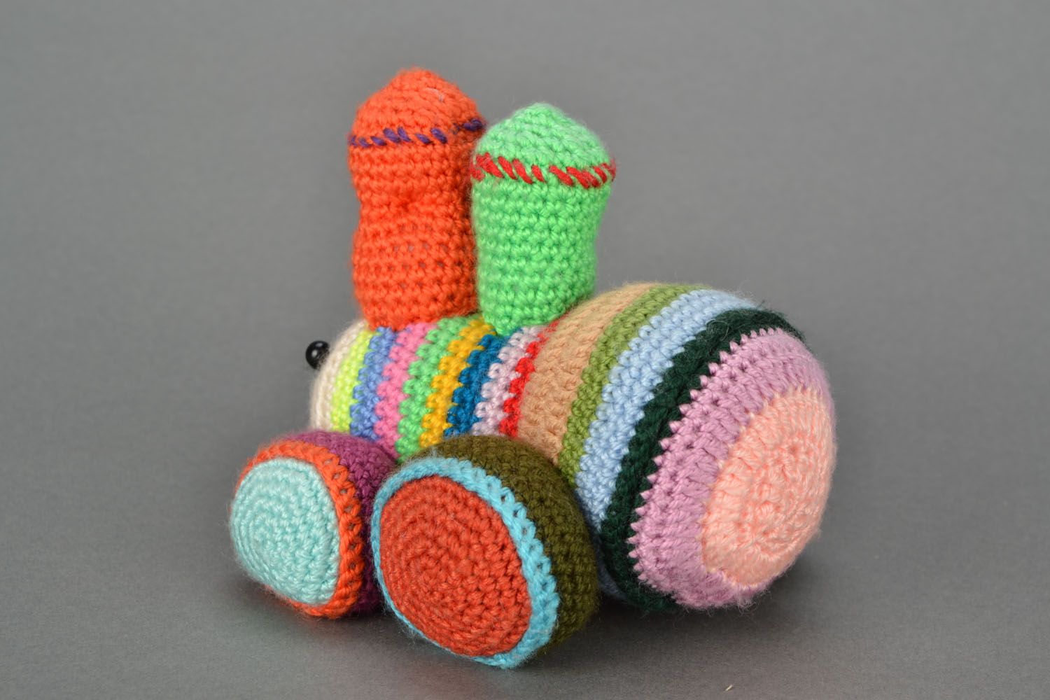 Design crochet toy Train photo 5