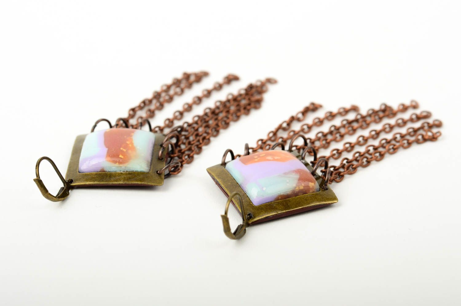 Handmade earrings dangling earrings fashion accessories gifts for women photo 4