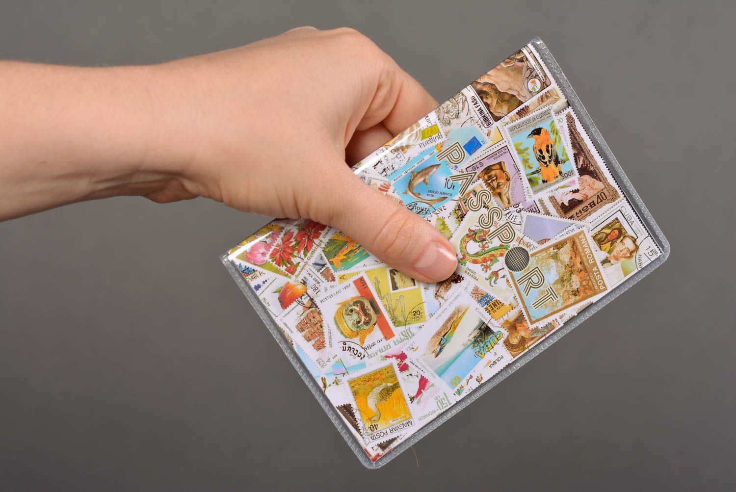 Pass Schutzhülle handmade Ausweis Schutzhülle Reisepass Umschlag originell foto 4
