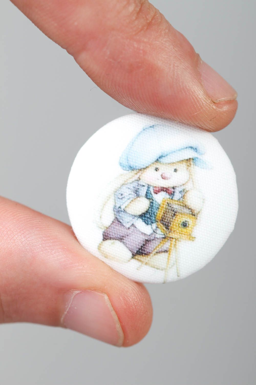 Handmade beautiful button cute accessory for clothes fittings for sewing photo 5