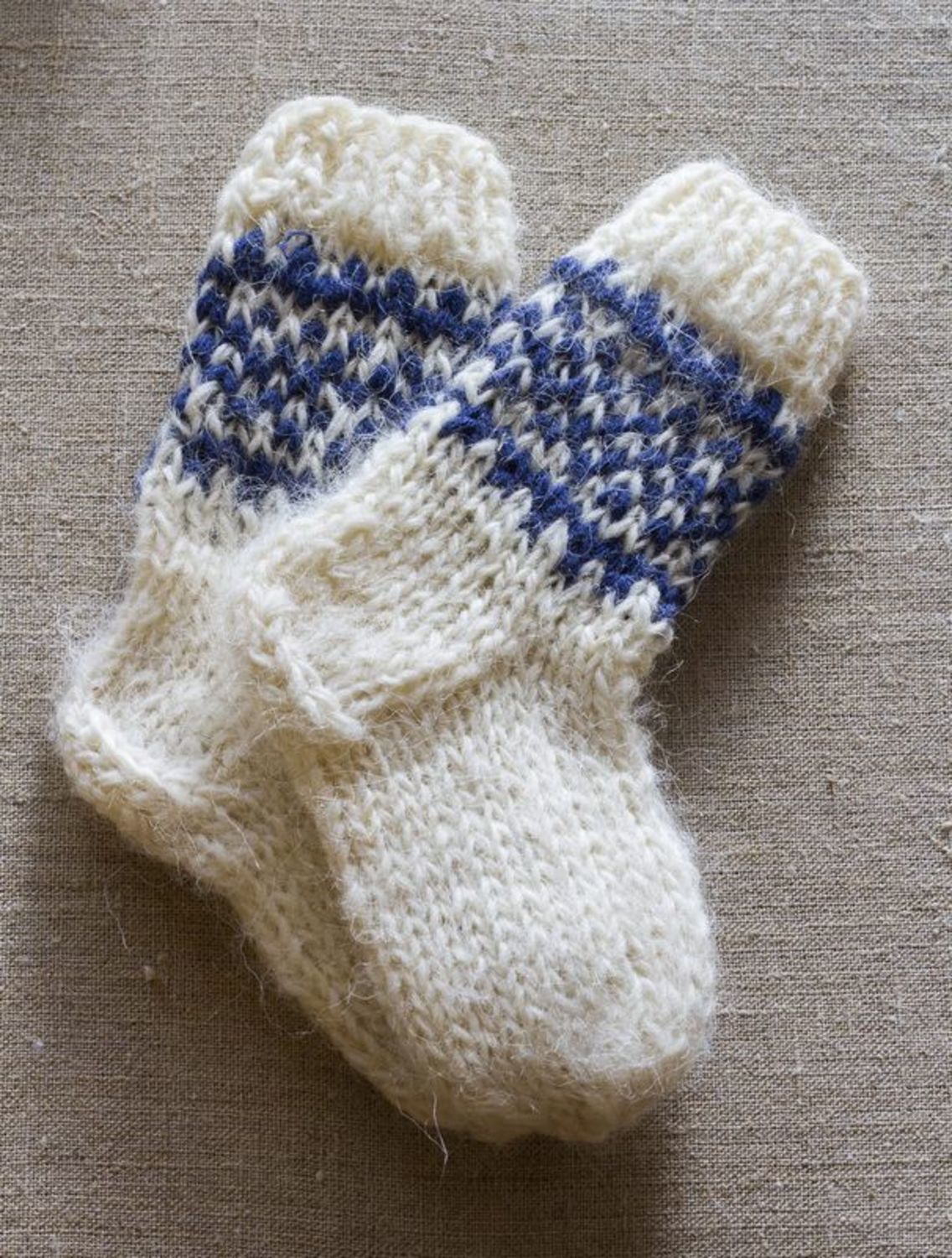 Kindersocken aus Wolle foto 1