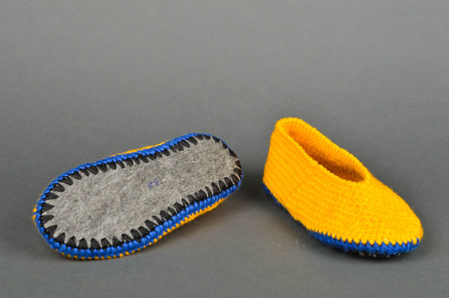 Calzado infantil zapatillas de casa hechas a mano regalo original para niños foto 2
