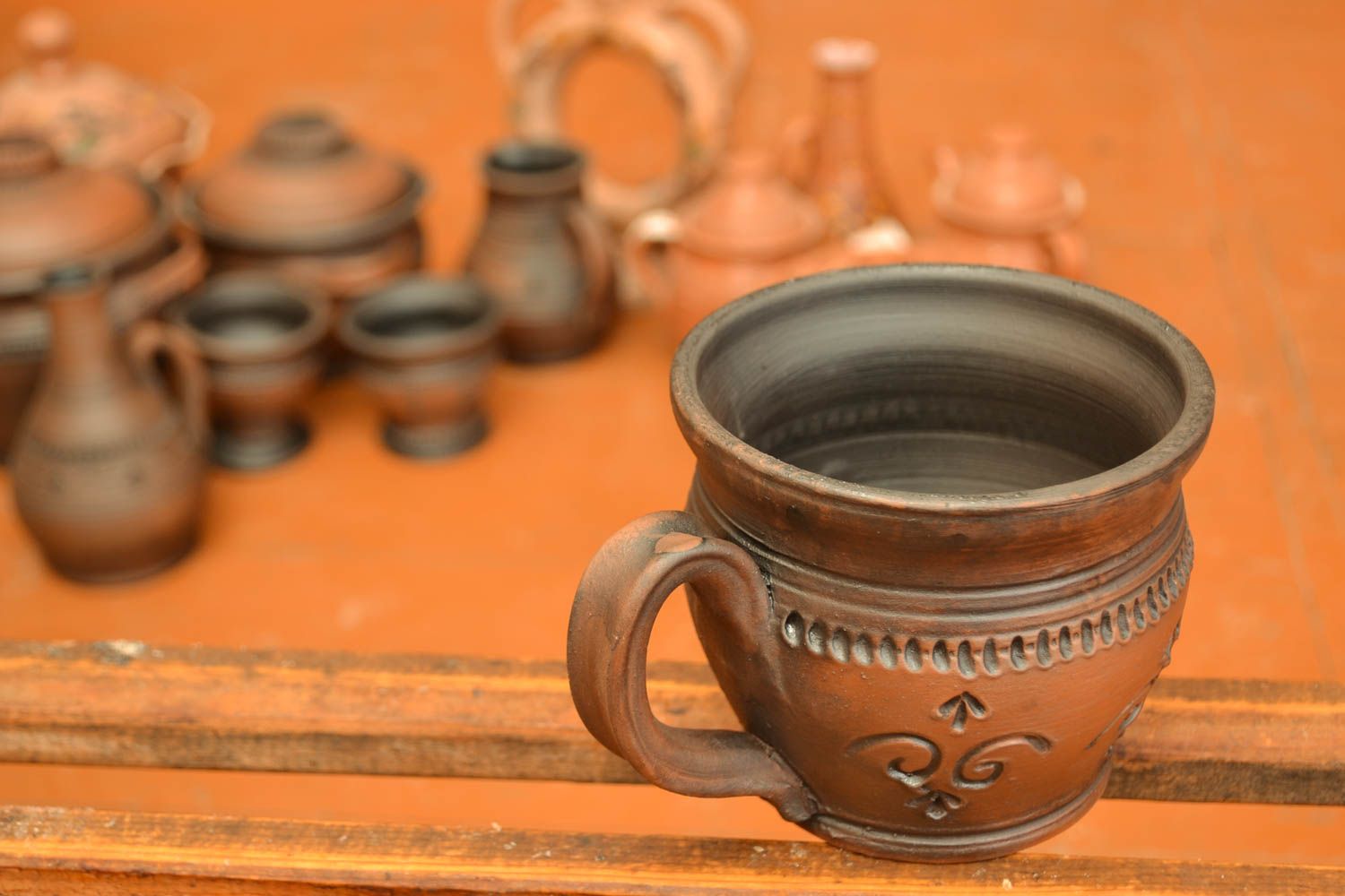 Tasse à thé en céramique faite main photo 6