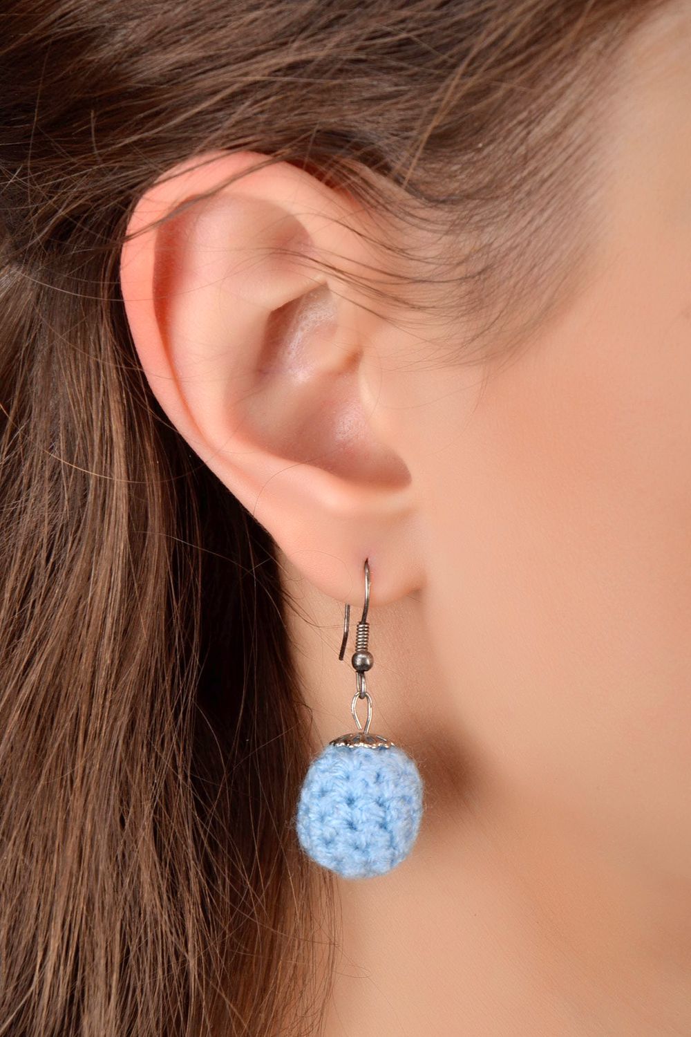 Crocheted earrings photo 4