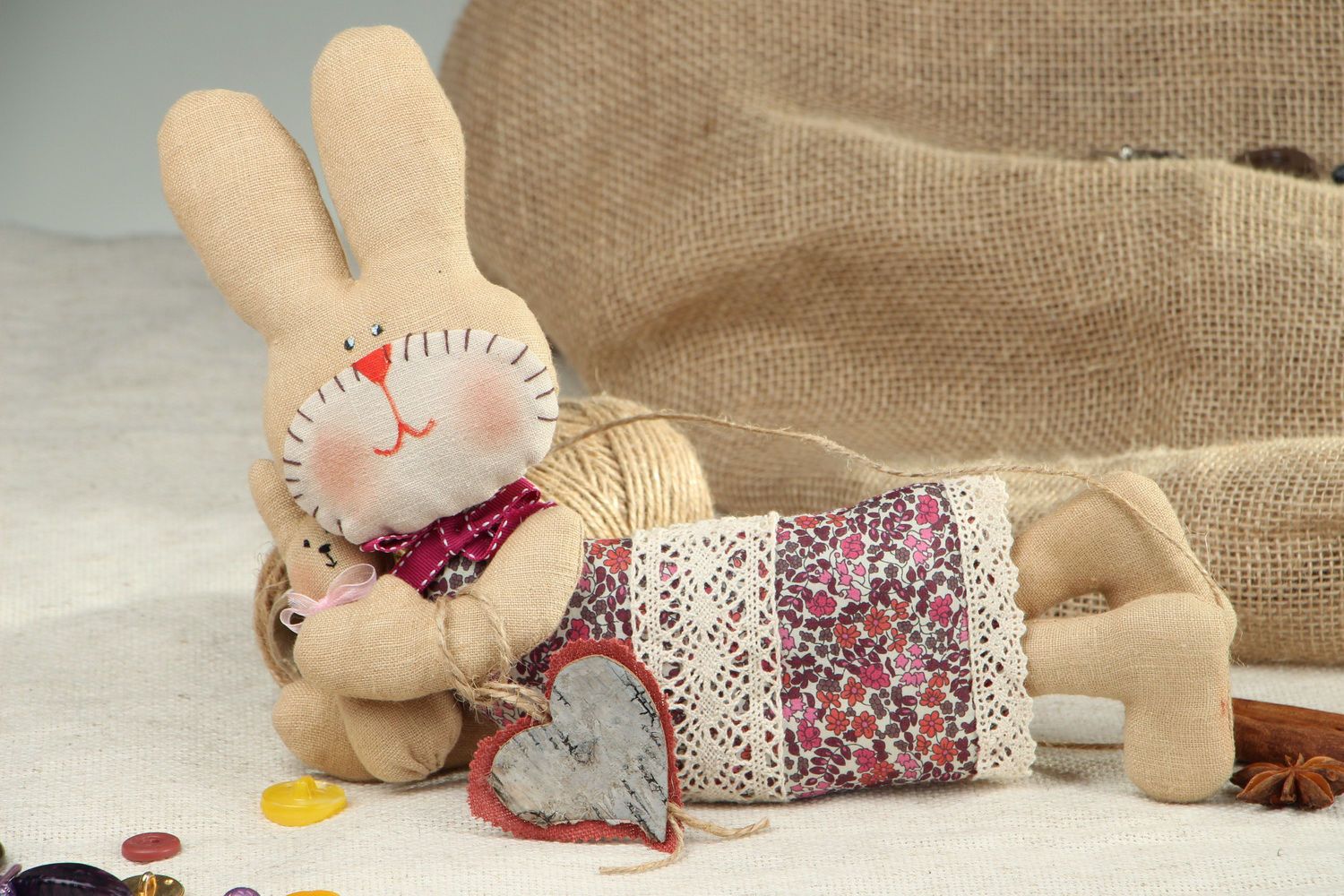 Soft toy Flying hare photo 2