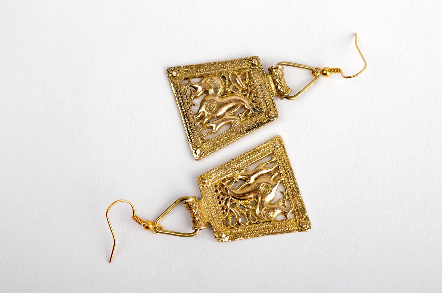 Earrings for women handmade jewellery metal jewelry designer accessories photo 5