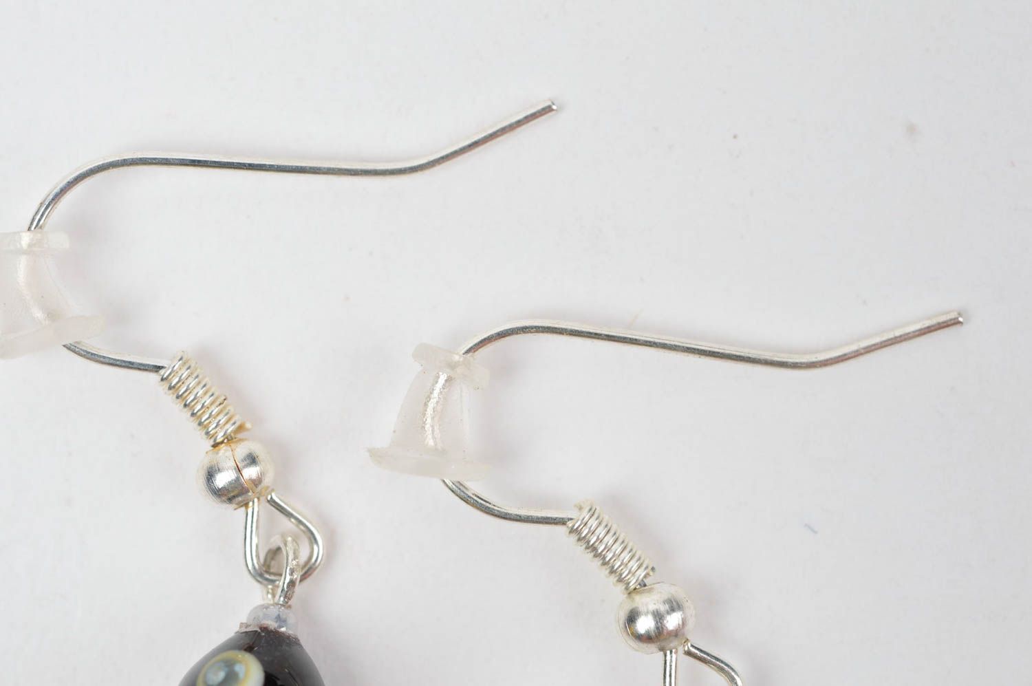Designer glass earrings stylish handmade earrings women fashion cute jewelry photo 4