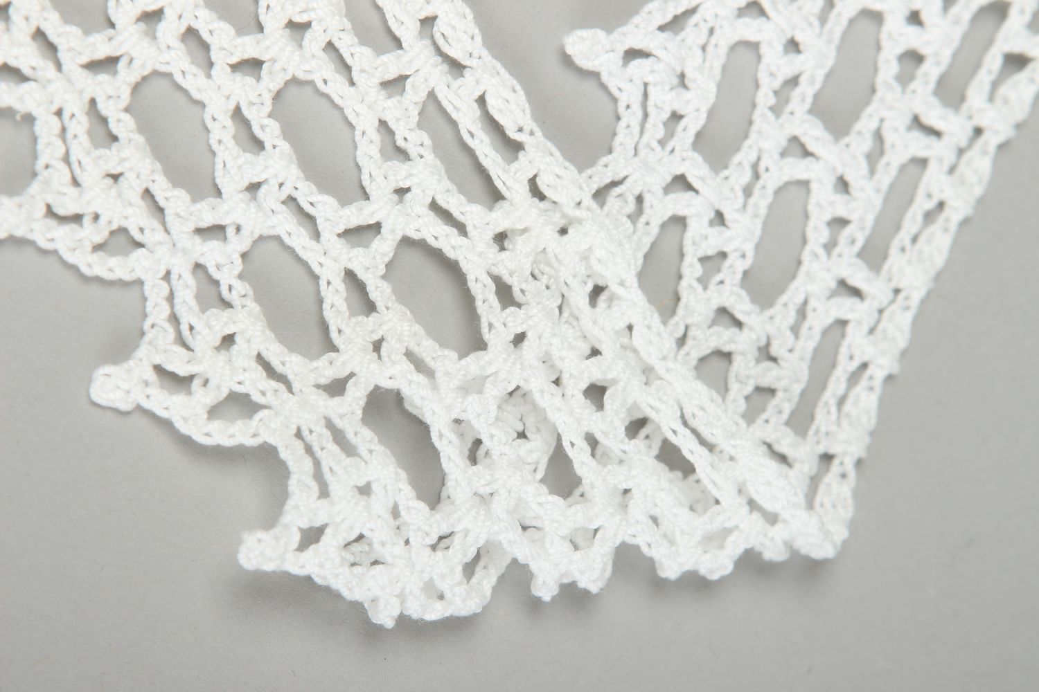 Handmade collar designer accessory gift ideas crochet collar for women photo 3