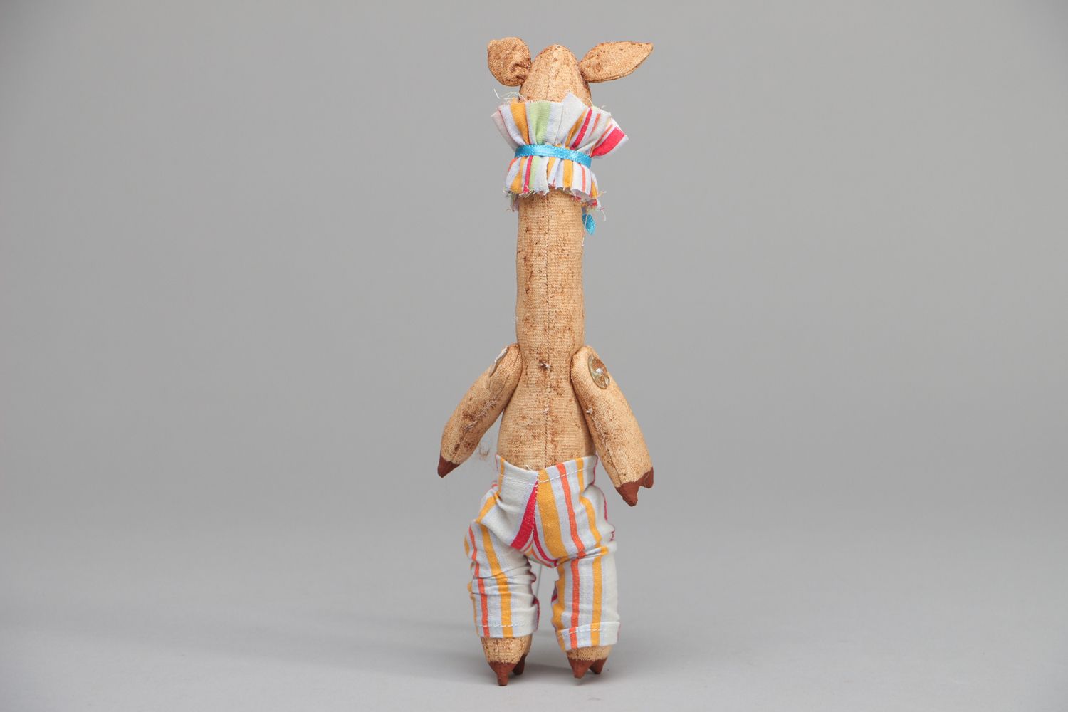 Мягкая тканевая игрушка для детей Жираф фото 3