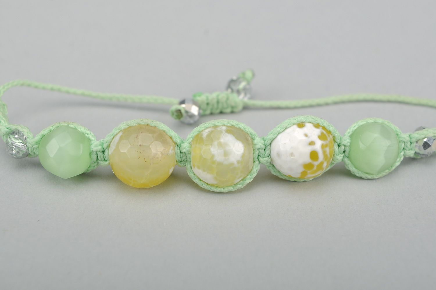 Bracelet with Natural Stones photo 4