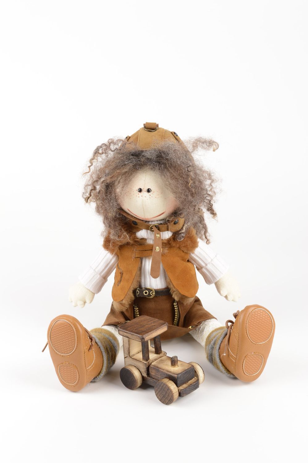 Handmade toy unusual dolls for girls gift ideas soft doll for children photo 5