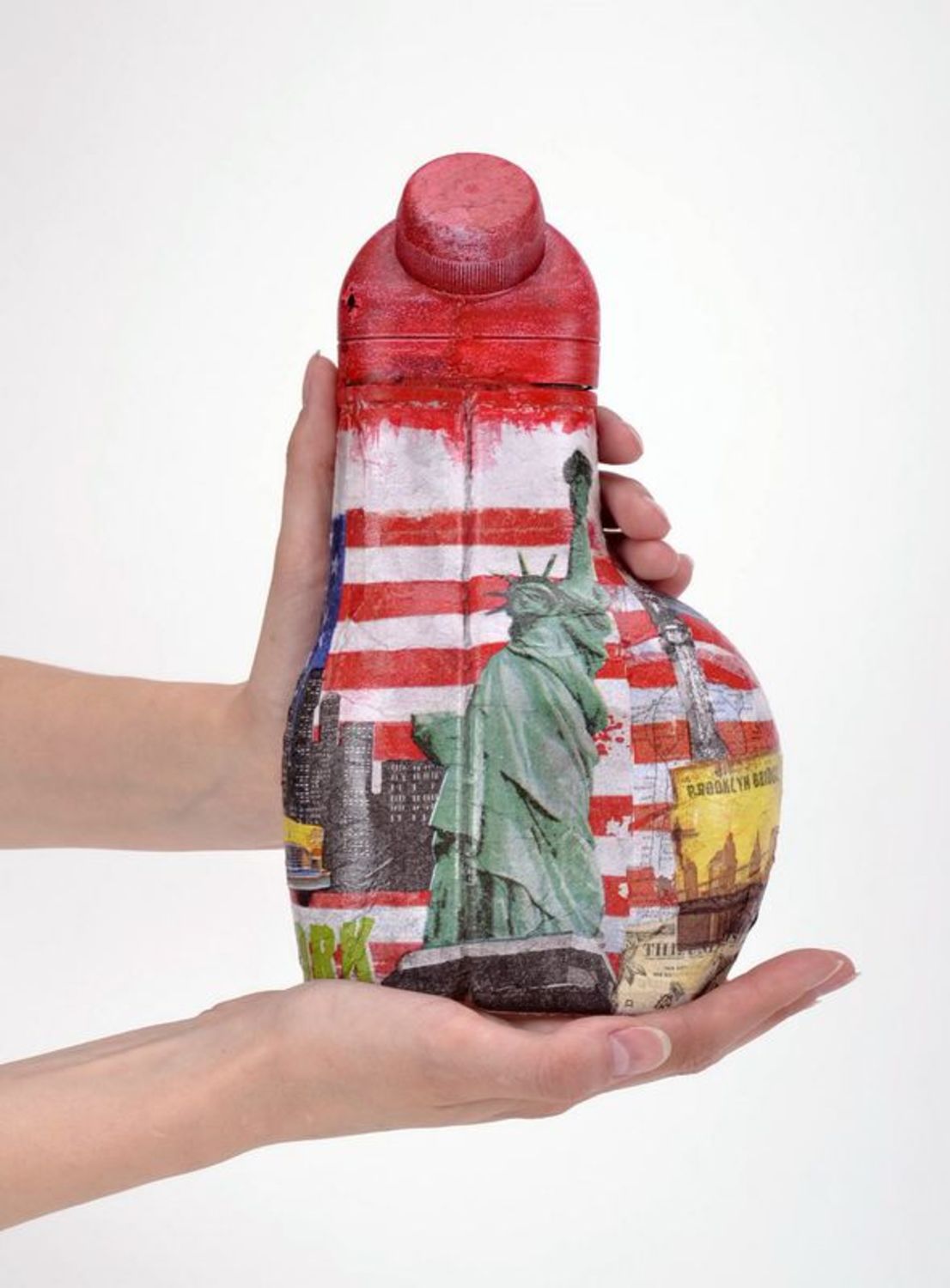 Декоративная бутылка Америка фото 5
