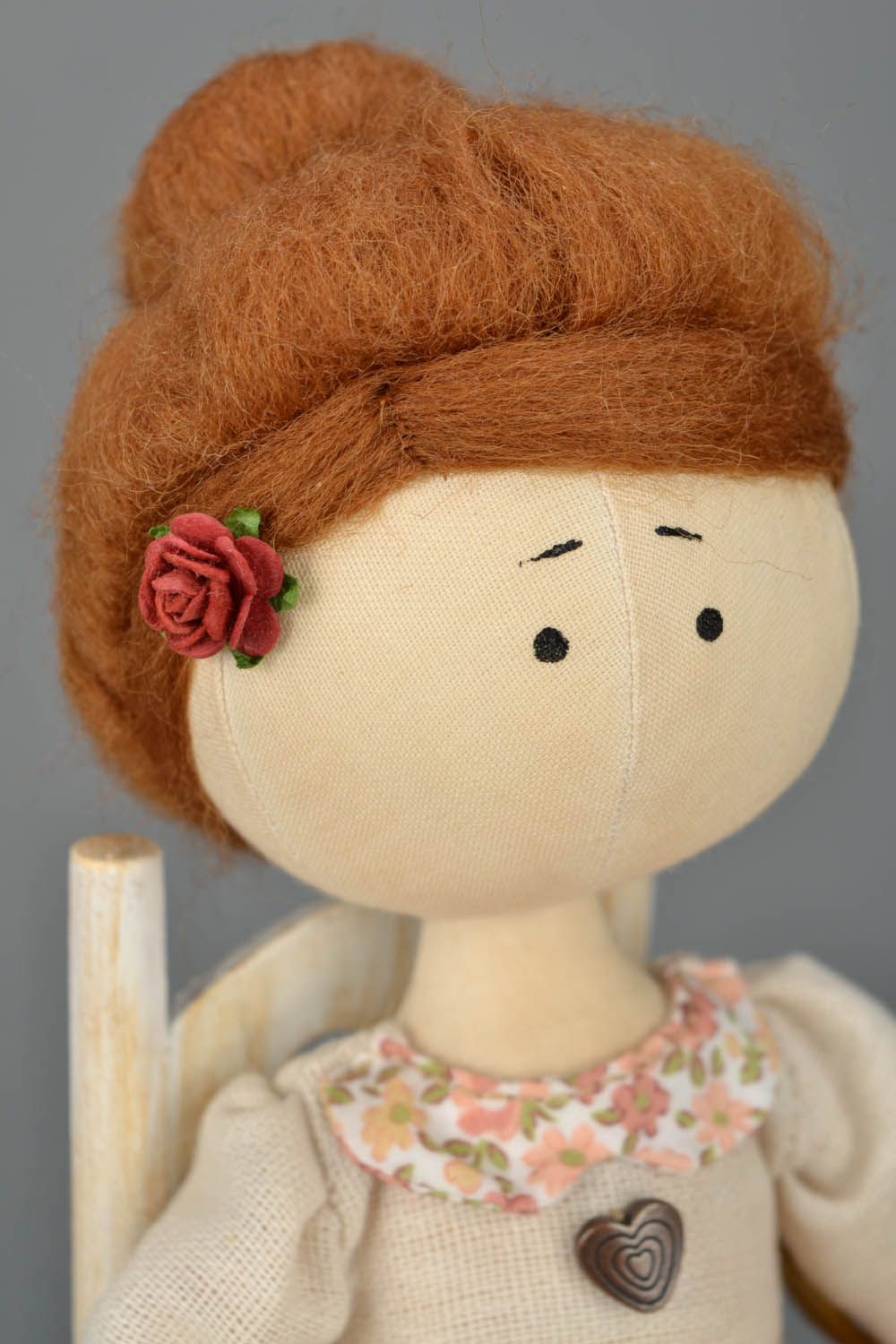 Designer's handmade doll Young Lady photo 4