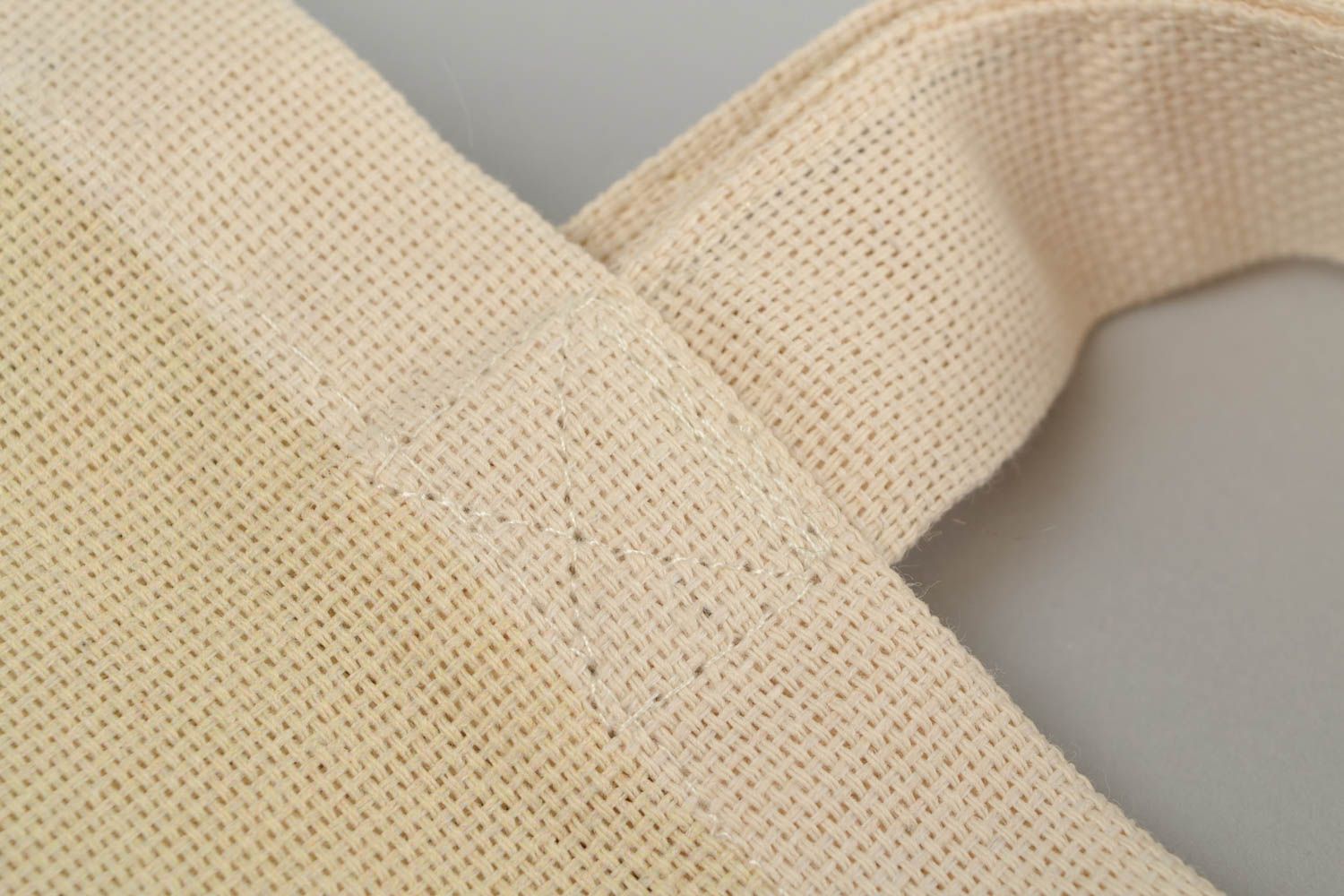 Bolso textil femenino hecho a mano con estampado Lechuza foto 3