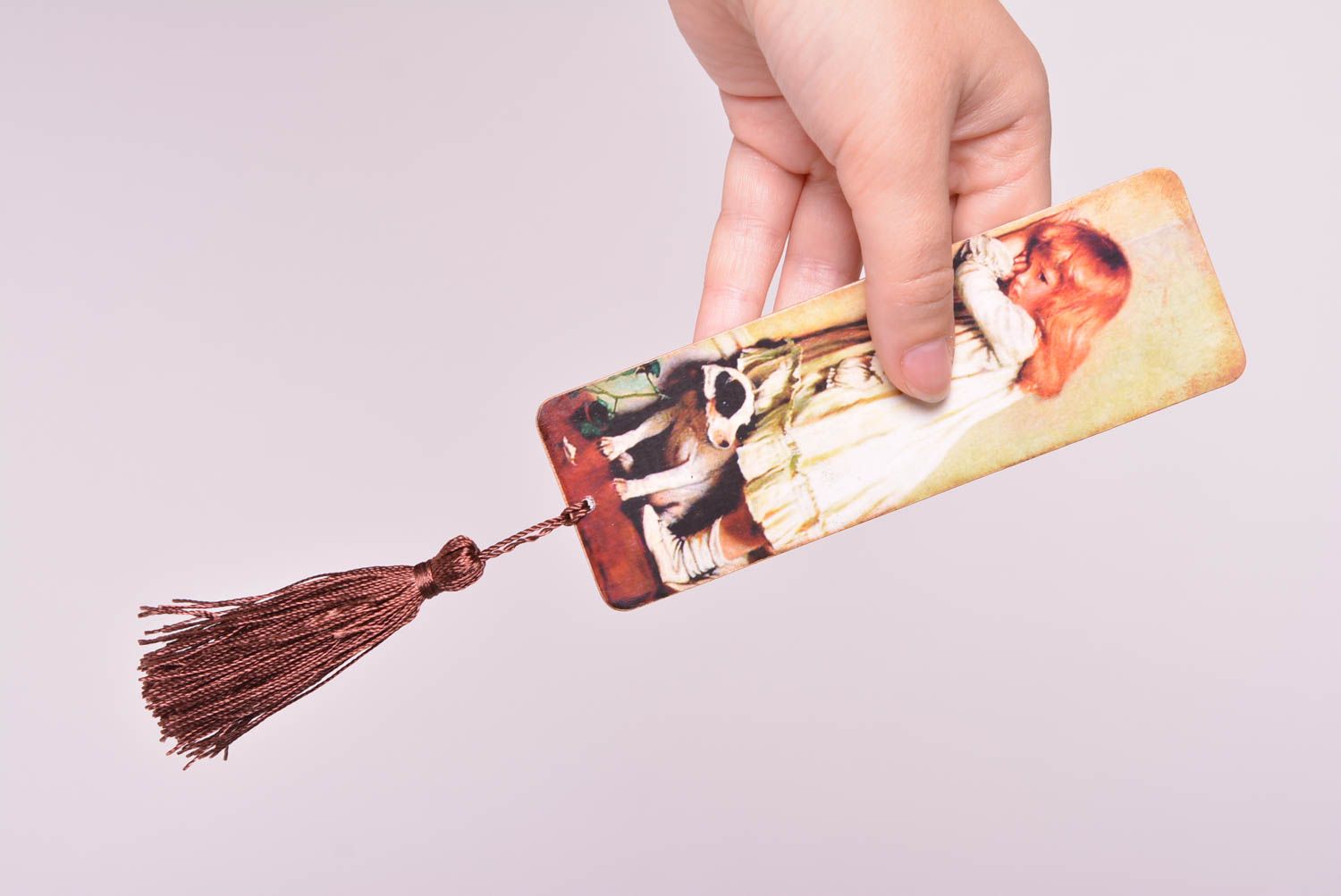 Handmade cute bookmark wooden bookmark gifts for kids souvenir ideas photo 4