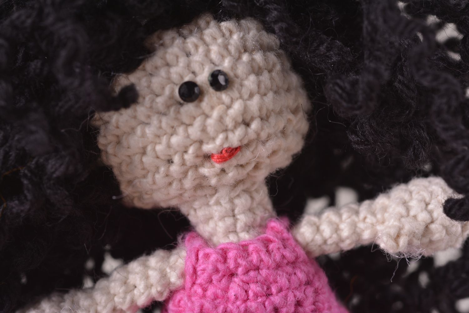 Small toys handmade doll crocheted doll designer toys for children home ideas photo 2