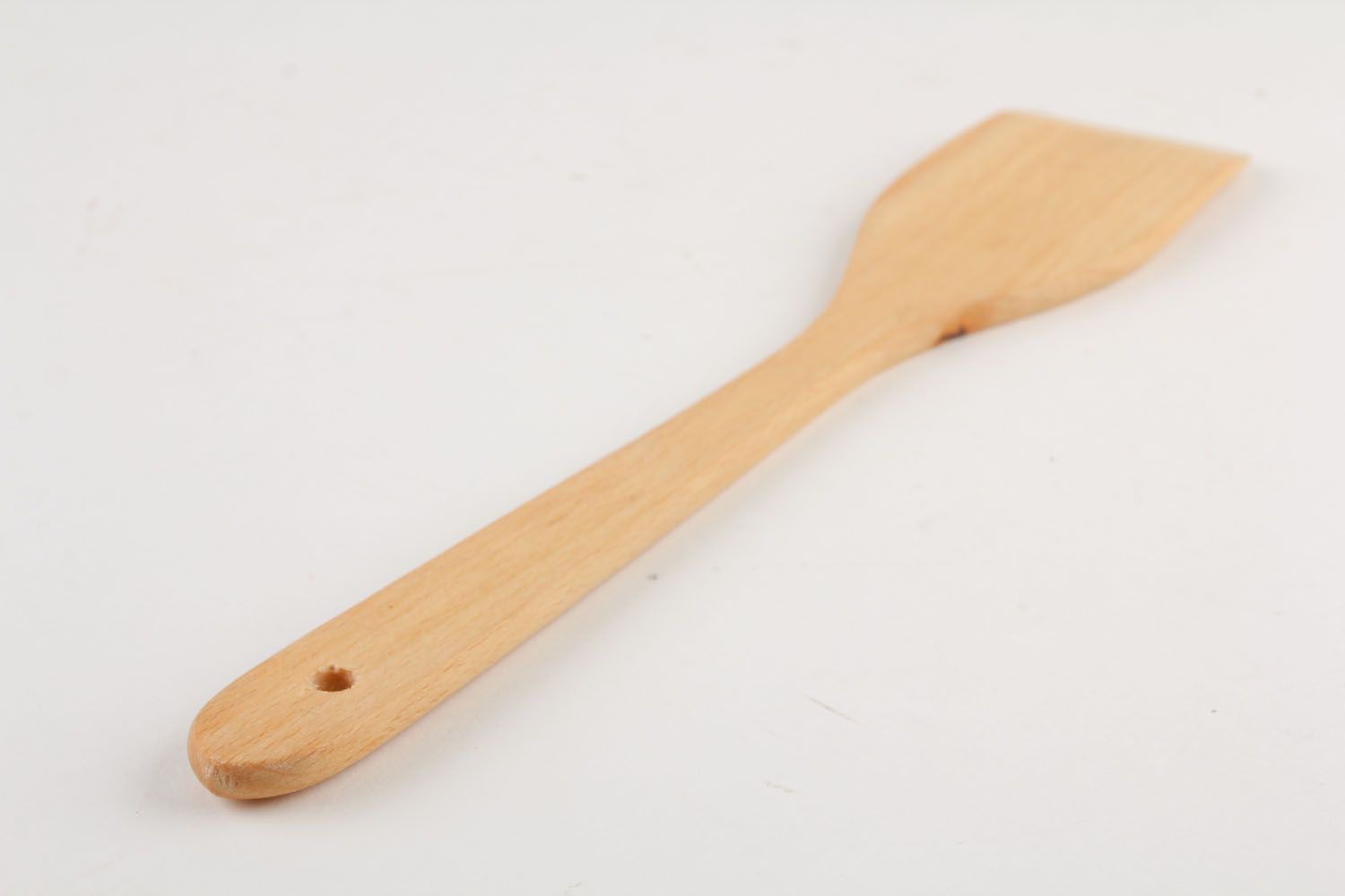 Wooden spatula for stirring dishes photo 2