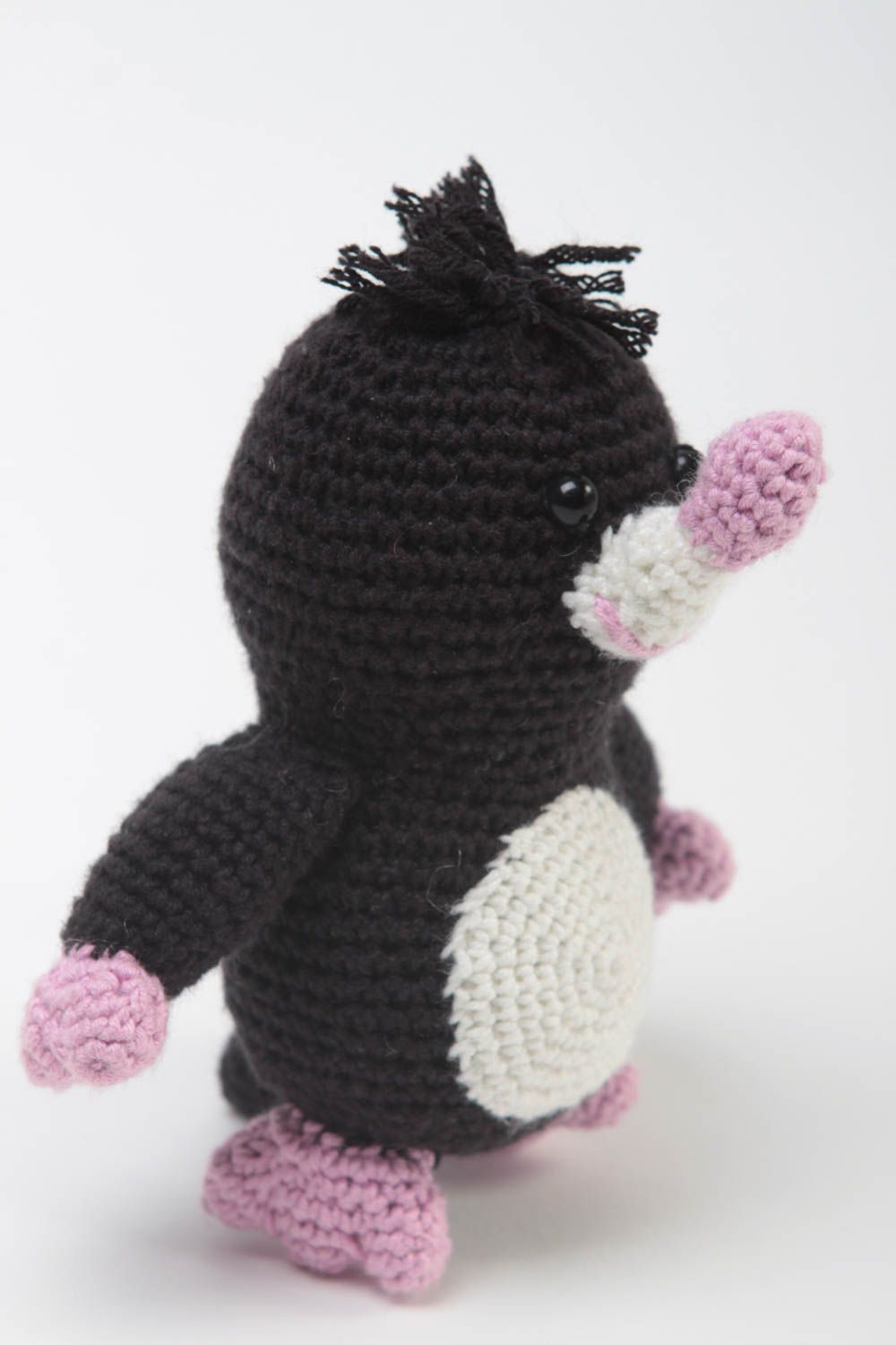 Juguete de peluche hecho a mano muñeco para niños animalito tejido al crochet foto 2