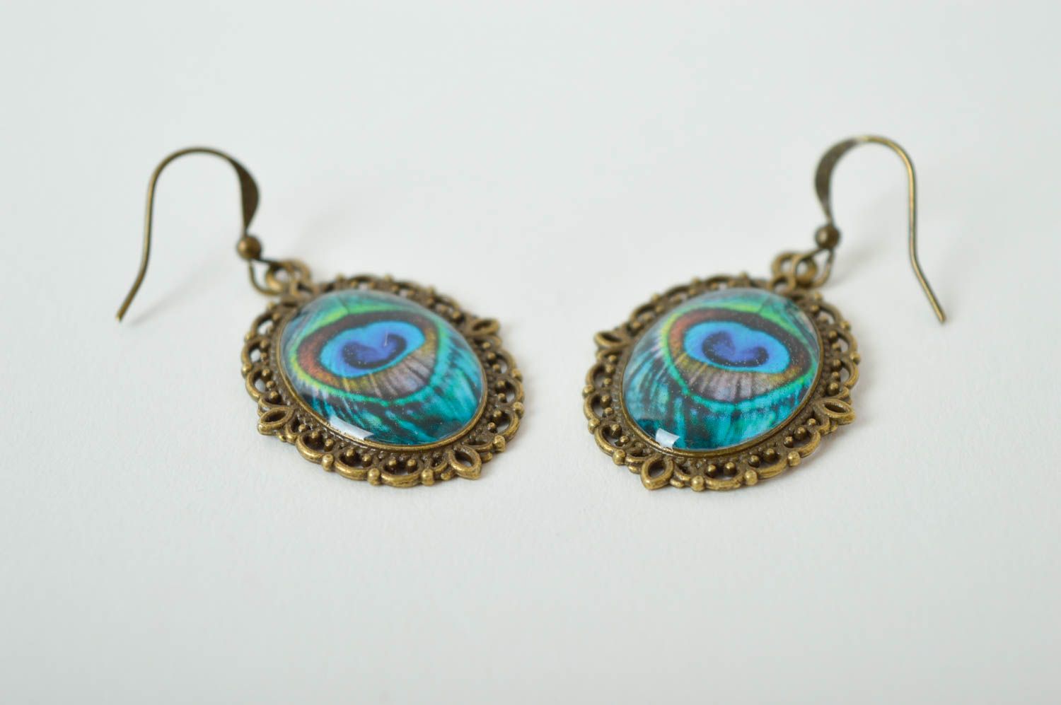Handmade jewellery designer earrings dangling earrings fashion accessories photo 5