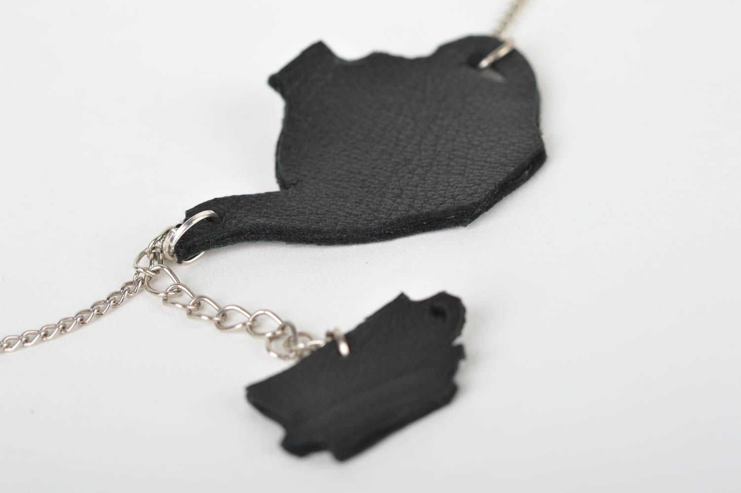 Damen Halskette handgefertigt Halsschmuck für Damen ausgefallener Schmuck foto 4