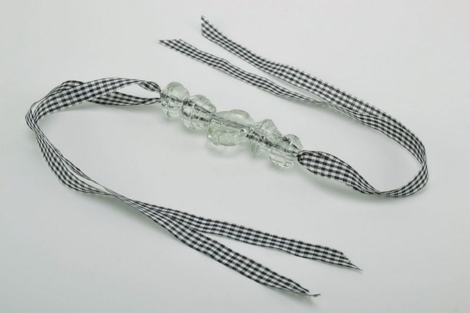 Halskette aus Glas Kristall foto 2