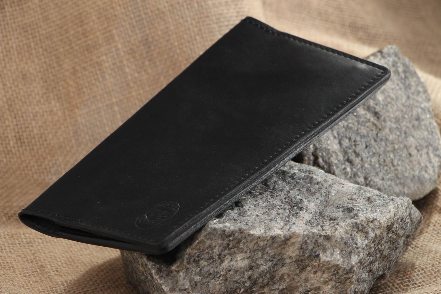 Men's leather wallet photo 5