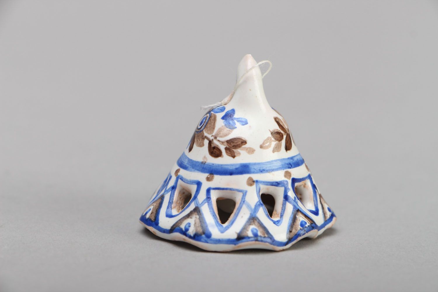 Handmade ceramic bell photo 1