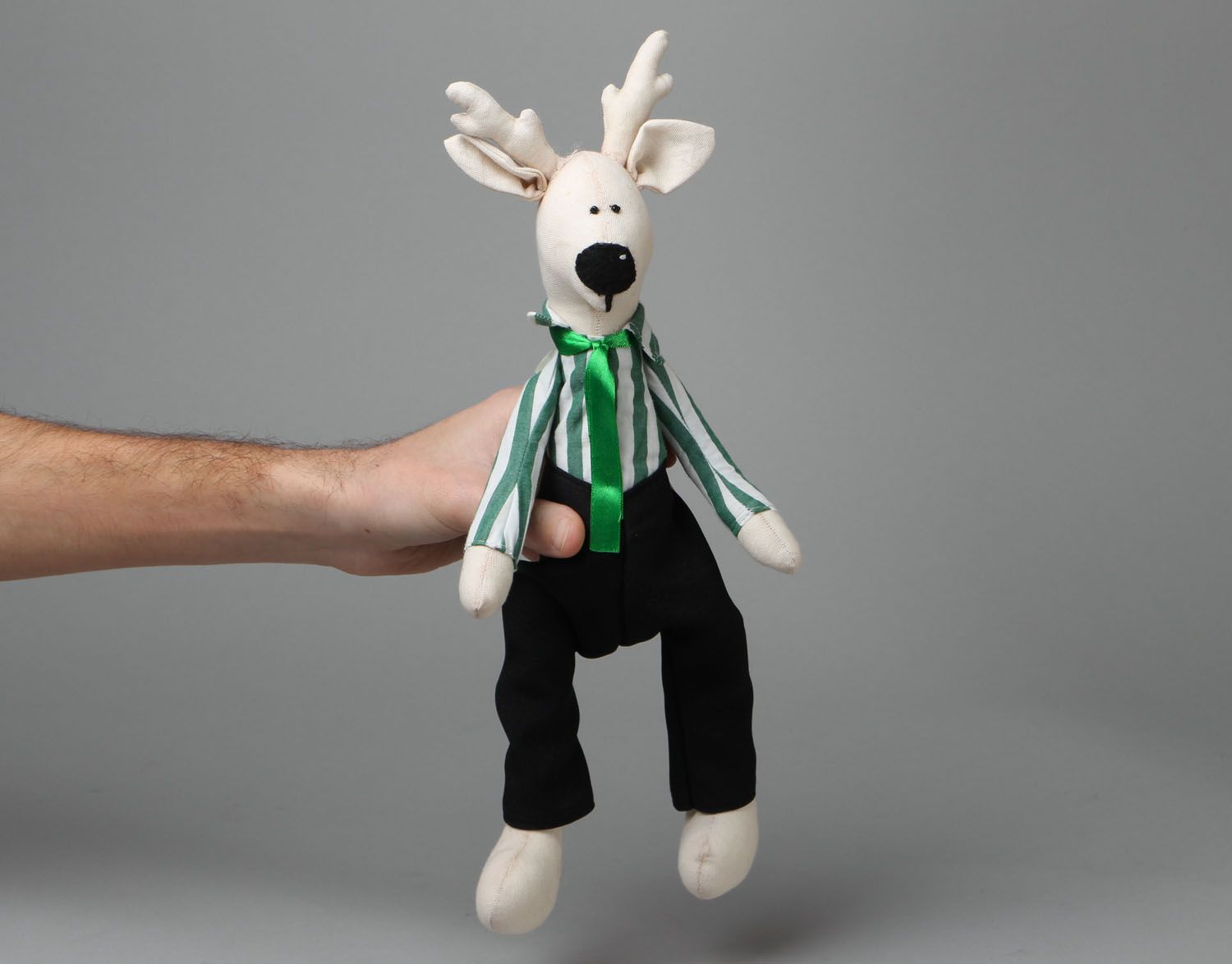 Natural fabric toy Deer photo 4